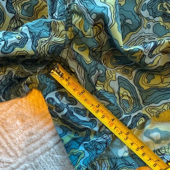 Cotopaxi Men's Brinco 5" Print Shorts Gulf/Kelp Blue Green L Large Hiking Swim - Picture 10 of 10